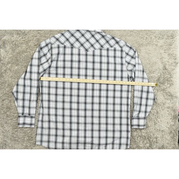 Wyoming Traders Men's 3XL Multicolor Cotton Shirt western Pearl Snap - Picture 4 of 8